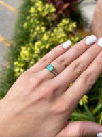 2.24 Carat Emerald Diamond Ring | 14K White Gold | Everyday Royalty - Image 9