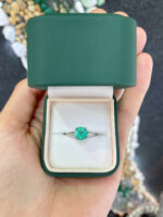 2.24 Carat Emerald Diamond Ring | 14K White Gold | Everyday Royalty