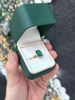 2.32 Carat Emerald Statement | 14K White Gold | Quiet Power - Image 3