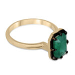 2.32 Carat Emerald Statement | 14K White Gold | Quiet Power - Image 7