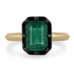 2.32 Carat Emerald Statement | 14K White Gold | Quiet Power