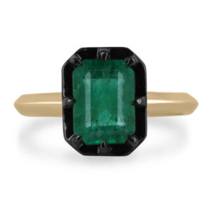 2.32 Carat Emerald Statement | 14K White Gold | Quiet Power