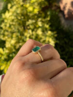 2.35 Carat Emerald Diamond Ring | 14K White Gold | A Classic Statement - Image 3