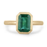 2.35 Carat Emerald Diamond Ring | 14K White Gold | A Classic Statement