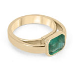 2.4 Carat Emerald Diamond Ring | 14K White Gold | A Classic Statement - Image 6