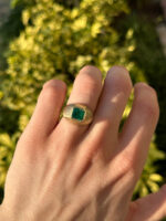 2.43 Carat Emerald Diamond Ring | SI | 14K White Gold | A Classic Statement - Image 7