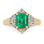 2.45 Carat Emerald Statement | 14K White Gold | A Classic Statement - Image 4