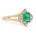 2.45 Carat Emerald Statement | 14K White Gold | A Classic Statement - Image 5