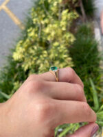 2.45 Carat Emerald Statement | 14K White Gold | A Classic Statement