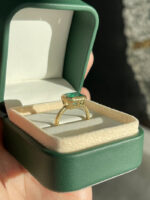 2.48 Carat Emerald Statement | 14K White Gold | Quiet Power | Signature - Image 2