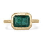 2.48 Carat Emerald Statement | 14K White Gold | Quiet Power | Signature - Image 5