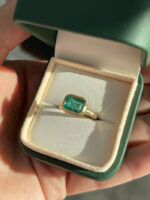 2.48 Carat Emerald Statement | 14K White Gold | Quiet Power | Signature - Image 7