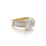 2.5 Carat Round Brilliant Statement | Brilliant White / F color | SI | 14K White Gold - Image 2