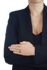 2.5 Carat Round Brilliant Statement | Brilliant White / F color | SI | 14K White Gold - Image 4