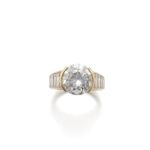 2.5 Carat Round Brilliant Statement | Brilliant White / F color | SI | 14K White Gold