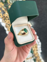 2.6 Carat Oval Statement | 14K White Gold | A Classic Statement | Heirloom - Image 4