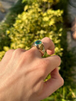 2.6 Carat Oval Statement | 14K White Gold | A Classic Statement | Heirloom - Image 5