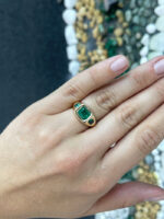 2.63 Carat Emerald Diamond Ring | 18K White Gold | A Classic Statement - Image 7