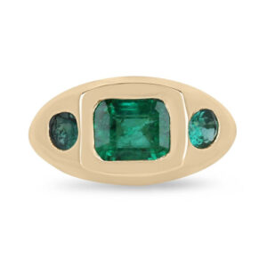 2.63 Carat Emerald Diamond Ring | 18K White Gold | A Classic Statement