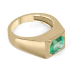 2.66 Carat Emerald Statement | 14K White Gold | Everyday Royalty - Image 3