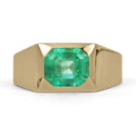 2.66 Carat Emerald Statement | 14K White Gold | Everyday Royalty