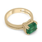 2.68 Carat Emerald Statement | 18K White Gold | Quiet Power | Signature - Image 2