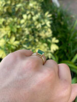 2.68 Carat Emerald Statement | 18K White Gold | Quiet Power | Signature - Image 5
