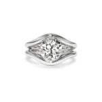 2.71 Carat Round Brilliant Statement | Brilliant White | 14K White Gold | Quiet Power - Image 2