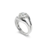 2.71 Carat Round Brilliant Statement | Brilliant White | 14K White Gold | Quiet Power