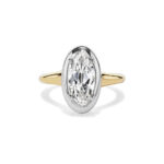 2.74 Carat Round Brilliant Statement | Brilliant White | 14K White Gold - Image 2