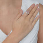 2 Carat Assher Cut Statement | Fancy Yellow | 14K White Gold | Colour-Collector’s Treasure - Image 4