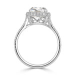 2 Carat Cushion Statement | Brilliant White | 14K White Gold | Everyday Royalty | Heirloom