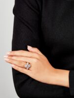 2 Carat Round Brilliant Statement | Fancy Yellow | 14K White Gold - Image 4