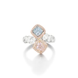 2 Carat Round Brilliant Statement | Fancy Yellow | 14K White Gold