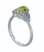 2 Carat Oval Statement | Fancy Yellow | 14K White Gold | Colour-Collector’s Treasure - Image 2