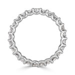 2 Carat Oval Band | Brilliant White | 18K White Gold | Quiet Power | Heirloom - Image 3