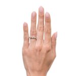 2 Carat Oval Band | Brilliant White | 18K White Gold | Quiet Power | Signature - Image 4