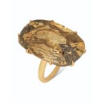 20 Carat Cushion Statement | Fancy Yellow | 14K White Gold | Sunlit Royal Radiance - Image 2