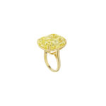 20 Carat Radiant Statement | Fancy Yellow | 14K White Gold | Rare Fancy-Color Splendour - Image 3