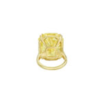 20 Carat Radiant Statement | Fancy Yellow | 14K White Gold | Rare Fancy-Color Splendour - Image 4