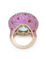 20 Carat Oval Statement | Paraiba Blue | 14K White Gold | Grand Palais Radiance - Image 2