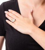 20 Carat Pear Statement | Fancy Yellow | 14K White Gold | Sunlit Royal Radiance | Heirloom - Image 4