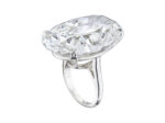 20 Carat Oval Statement | Type IIa | Brilliant White / D color | FL/IF | 14K White Gold - Image 4