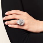 20 Carat Pear Statement | Brilliant White | VS | 14K White Gold | Unparalleled Brilliance