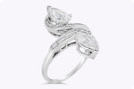 2.48 Carat Pear Statement | Brilliant White | 18K Gold | Modern Nobility | High Jewellery - Image 4