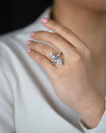 2.48 Carat Pear Statement | Brilliant White | 18K Gold | Modern Nobility | High Jewellery - Image 5