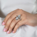 2.48 Carat Pear Statement | Brilliant White | 18K Gold | Modern Nobility | High Jewellery