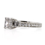 2.17 Carat Radiant Diamond Ring | Brilliant White | 14K White Gold | A Classic Statement - Image 2