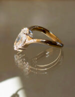 2.5 Carat Oval Statement | Brilliant White | 14K White Gold | Effortless Elegance - Image 10