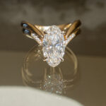 2.5 Carat Oval Statement | Brilliant White | 14K White Gold | Modern Nobility